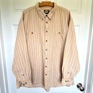 Cabela's Cotton Outdoor Gear Long Sleeve Button Down Shirt 3X Tall